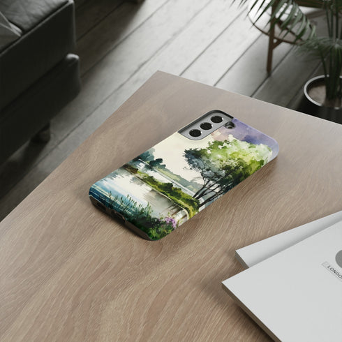 Summer Day by the Lake - Impact Resistant Phone Case